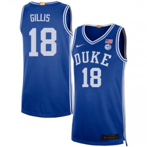 Men Mason Gillis Royal Duke Blue Devils #18 College Basketball Limited Jerseys 591811-596